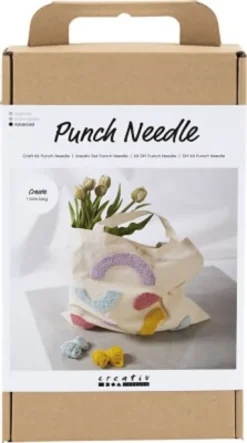 DIY Kit Punch Needle - Mulepose - Pastelfarver