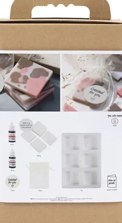 DIY Kit Sæbefremstilling - Firkanter