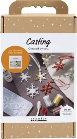 DIY Kit Støbning - Snefnug