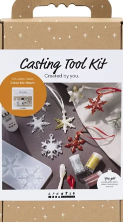 DIY Kit Støbning - Snefnug