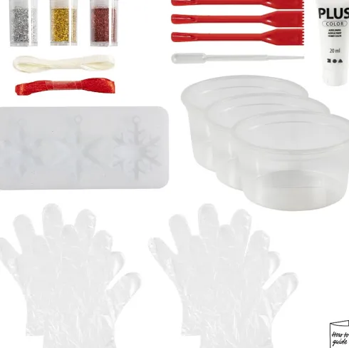 DIY Kit Støbning - Snefnug