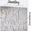 DIY Mix Smykker - Halskæder - Armbånd - Øreringe - Forgyldt - Hvid Perlemor - 1Pk