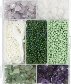 DIY Mix Smykker - Krystaller - Str. 2,6-10 MM - Hulstr. 0,8-1,2 MM