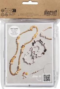 DIY Mix Smykker - Krystaller - Str. 2,6-10 MM - Hulstr. 0,8-1,2 MM - Assorterede Farver