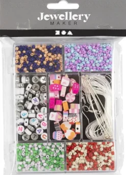 DIY Mix Smykker - Slikmix - Pastelfarver