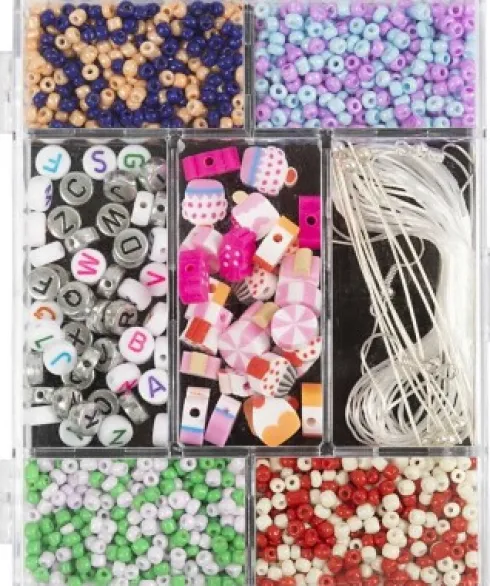 DIY Mix Smykker - Slikmix - Pastelfarver