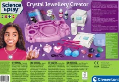DIY Smykker Med Krystaller - Science & Play - Clementoni