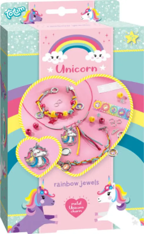 DIY Smykker - Unicorn Regnbuesmykker
