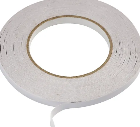 Dobbeltklæbende Tape - 9 MM - 50 M - Gennemsigtig - 6 Stk