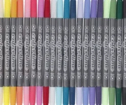 Dobbelt Tusser - Colortime - 20 Farver