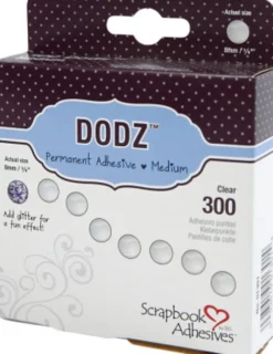 Dodz Klæbepunkter - Ø 8 MM - Tykkelse 0,5 MM - Mellem - 300 Stk