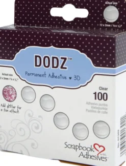 Dodz Klæbepunkter - Ø 12 MM - Tykkelse 2 MM - 100 Stk