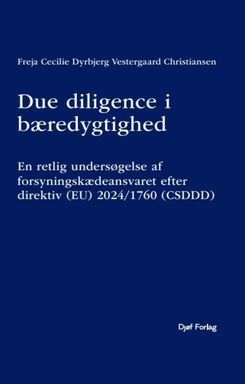 Due Dilligence I Bæredygtighed
