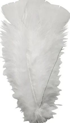 Dun - L 11-17 CM - Hvid - 18 Bundt