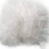 Dun - Str. 5-12 CM - Hvid - 15 Stk