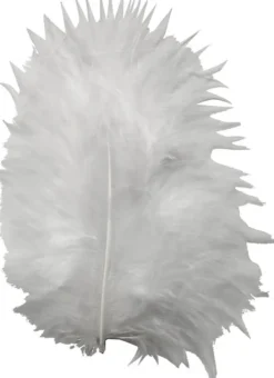 Dun - Str. 5-12 CM - Hvid - 15 Stk