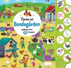 Dyrene På Bondegården - Med 10 Knapper