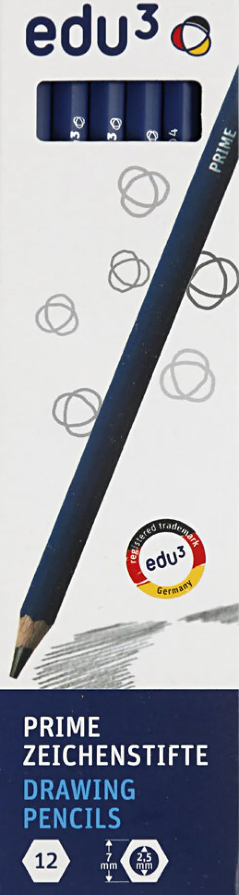 Edu Tegneblyant - Hårdhed 4B - 12 Stk