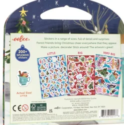 Eeboo - Christmas Stickers - Over 200 Juleklistermærker