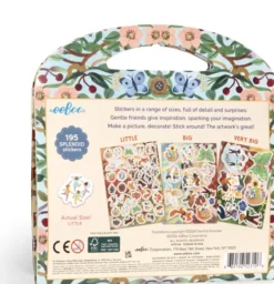 Eeboo - Cottage Fairies - 195 Klistermærker - Skovfeer