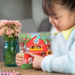 Eeboo - Sketchbook - Den Lille Bondegård - Skitseblok