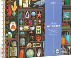 Eeboo - Skitsebog Med Spiralryg Til Børn - Alchemist's Cabinet