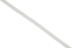 Elastikbånd - B 6 MM - Hvid - 50 M