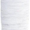Elastiksnor - 2 MM - Hvid - 250 M