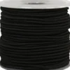 Elastiksnor - 2 MM - Sort - 25 M