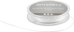 Elastiksnor - Tykkelse 1 MM - Flad - 10 M
