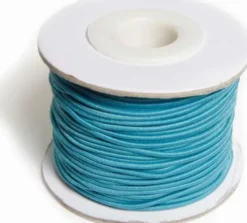 Elastiksnor - Tykkelse 1,2 MM - 25 M - Blå