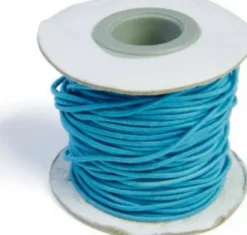 Elastiksnor - Tykkelse 1,2 MM - 25 M - Blå