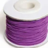 Elastiksnor - Tykkelse 1,2 MM - 25 M - Lilla