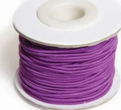 Elastiksnor - Tykkelse 1,2 MM - 25 M - Lilla