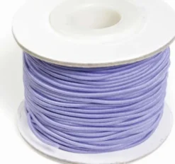 Elastiksnor - Tykkelse 1,2 MM - 25 M - Lilla