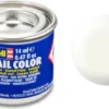 Emalje Maling Til Hobby - Revell - White Silk 14 ML