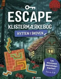 Escape Klistermærkebog: Hytten I Skoven