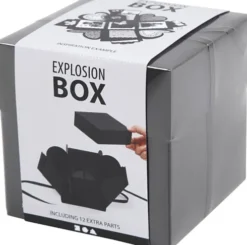 Explosion Box - Str. 7X7X7,5+12X12X12 CM - Sort - 1 Stk