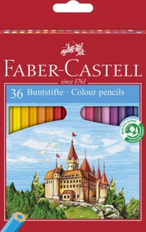 Faber-Castell - Farveblyanter - 36 Farver