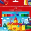 Faber-Castell - Felt Tip Pens - Supervaskbare Jumbo Tusser - 12 Stk