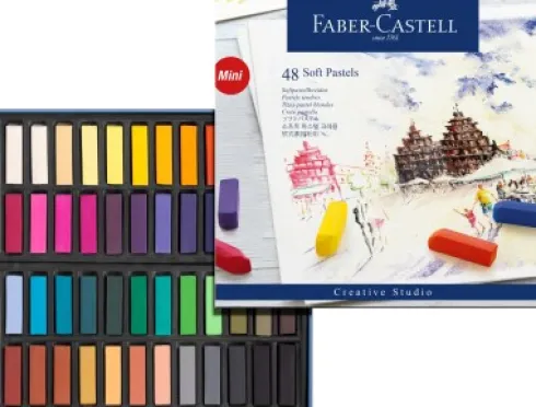 Faber Castell Pastelkridt - 48 Stk