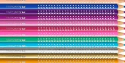 Faber-Castell - Sparkle Farveblyanter - 12 Stk