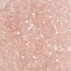 Facetperler - Str. 3X4 MM - Hulstr. 0,8 MM - Rosa - 100 Stk