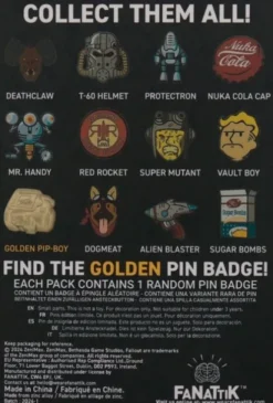 Fallout - Mystery Pin Badge Individual - Assorted