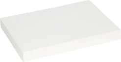 Falsekarton - 25,5X36 CM - 0,4 MM - 250 G - Hvid - 100 Ark