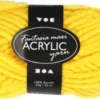 Fantasia Polyacrylgarn - L 35 M - Pind 9-10 - Gul - 50 G