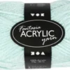 Fantasia Polyacrylgarn - L 80 M - Pind 4,5-5 - Mint Grøn - 50 G