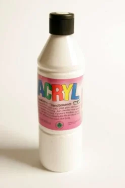 Fantasy Color - Acryl Maling - Hvid - 500 ML