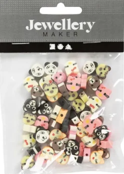 Figurperler - Dyr - Ø 10 MM - Hulstr. 1,5 MM - 60 Stk