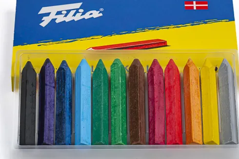 Filia - Oliekridt - 12 Farver